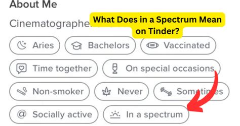 What does in a spectrum mean on tinder. Things To Know About What does in a spectrum mean on tinder. 