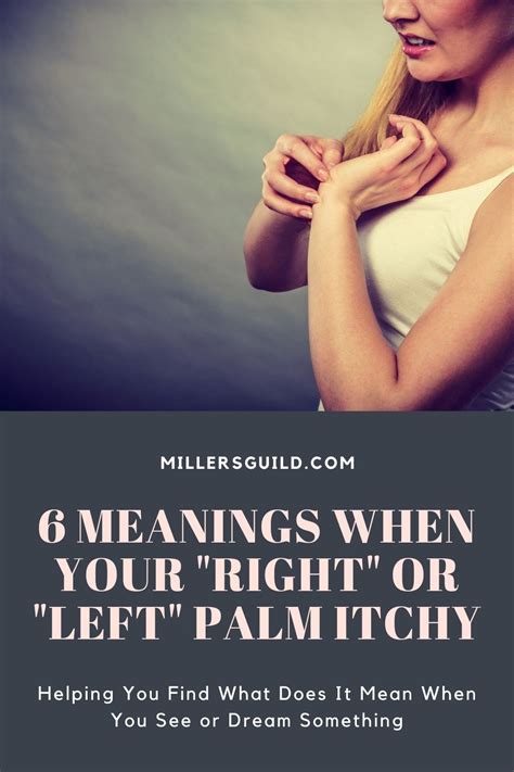 What does it mean if your right palm itches. This right hand itching myth is no exception. To some, the right hand itching means that you are about to gain some money. This could be through a lottery win for example. For others though, the right hand itching means that you will lose money. Generally, the right hand or right palm itching means that money is coming in! Many … 