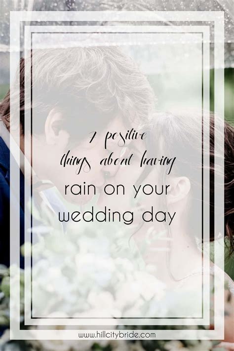 What does it mean when it rains on your wedding day?