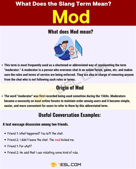 What does mod mean adamrot