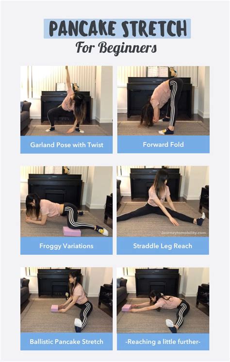 What does pancake stretch work.  Use this for hip flexibility, pancake stretching, and...
