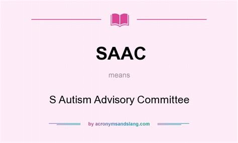 What does SAAC stand for? SAAC stands for Student Athletic Advisory Council. Advertisement: This definition appears somewhat frequently. See other definitions of SAAC. Other Resources: Acronym Finder has 19 verified definitions for SAAC. Tweet. Link/Page Citation Abbreviation Database Surfer .... 