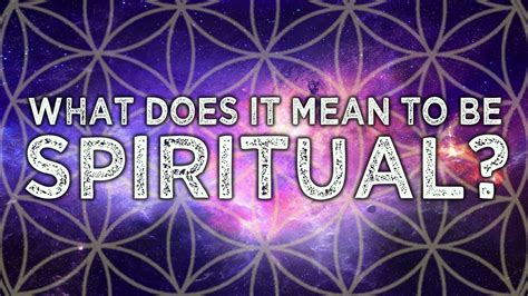 What does spiritual mean. Spirituality can generally be defined as an individual's search for a supreme or sacred meaning and purpose in life. In addition, it can mean seeking or seeking personal growth, religious experience, belief in a supernatural kingdom or in the afterlife, or giving meaning to one's inner dimension. Spirituality is the broad concept of belief in ... 