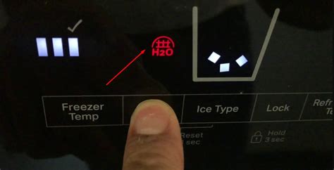 Locate the ice maker motor and test it with