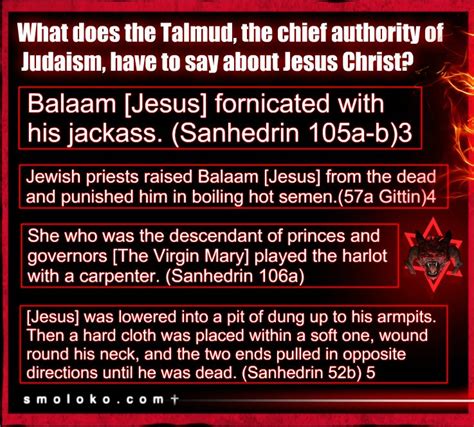 What does the talmud say about jesus. Things To Know About What does the talmud say about jesus. 