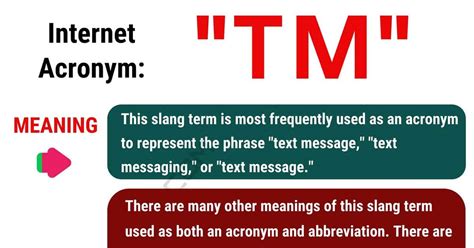 The meaning of TM on Snapchat is 'Trust Me', 'T