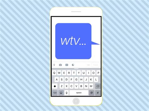 What does wtv mean in text message. This Internet Slang page is designed to explain what the meaning of WTV is. The slang word / acronym / abbreviation WTV means... . Internet Slang. A list of common slang words, acronyms and abbreviations as used in websites, ICQ chat rooms, blogs, SMS, and internet forums. 