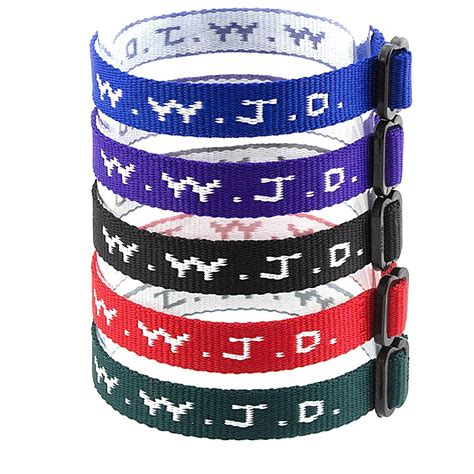 26 Pieces High Quality and Fashionable Woven WWJD (What Would Jesus Do) Religious Christian Bracelets Wrist Bands. 13 colors (2 of each color). BONUS GIFT - 2 FREE FRIENDSHIP BRACELETS ; Bracelet measures approximately 9.25" in length by .5" in width. Adjustable for adults and children with plastic buckle.. 