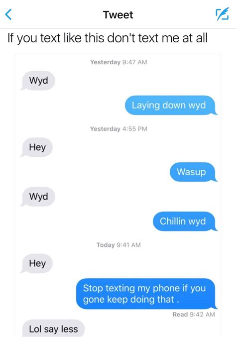 What does wyg mean in texting. What does wyd mean texting? WYD is the abbreviation for 'What you doing' when texting. 