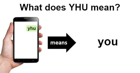 Watch on Yhu is a slang term that is used to represent the word "you" in some cultures. It is commonly used in text messages and social media posts, especially among younger generations. The term is often used to convey informality and a sense of familiarity between the speaker and the person they are addressing.. 