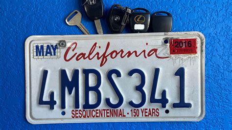What does your California license plate say about you?