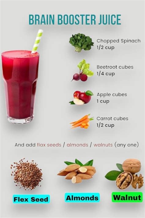What drinks are brain boosters
