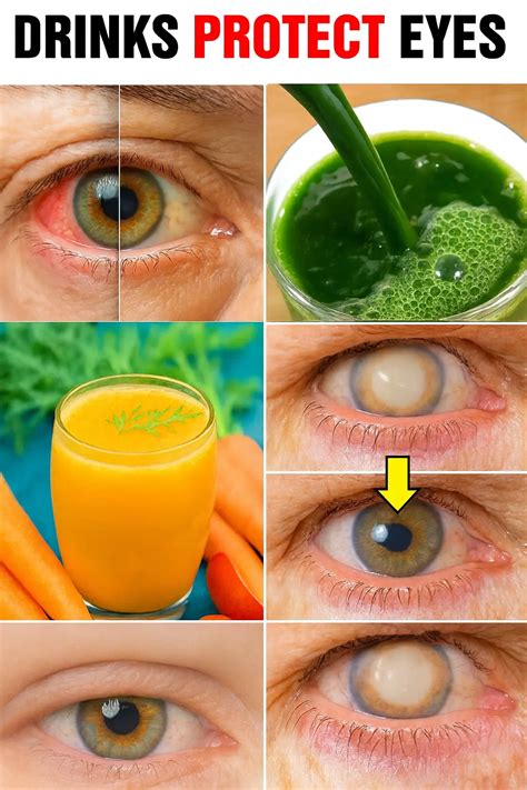 What drinks harm your vision