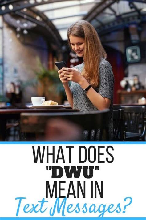 What dwu mean in text