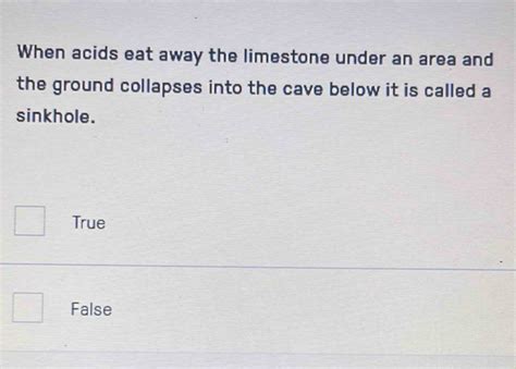 What eats away limestone
