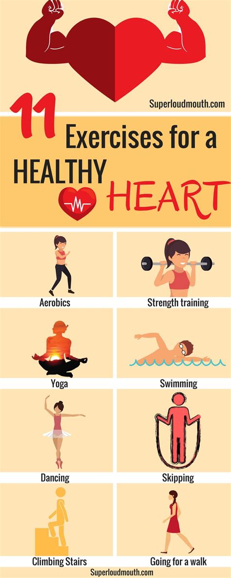 What exercise is good for the heart