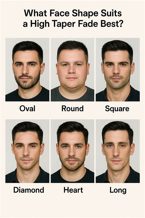 What face shape suits a fade
