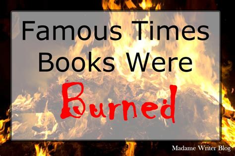 What famous books have been burned