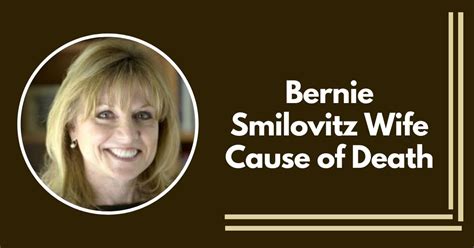 What happened to bernie smilovitz wife. Sources claim that Bernie Smilovitz wife was Dr. Donna Rockwell Smilovitz. They spent 38 years of marriage and lived a life together. The death of Bernie Smilovitz wife occurred on October 7, 2023. Their relationship was close-knit and loved, and Bernie and their family certainly went through a difficult and painful period after Donna's passing. 