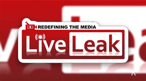 What happened to live leak. Follow the latest Culture news, breaking stories from around the world on HITC. 
