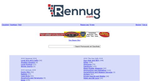 What happened to pennswoods classifieds rennug. Save. octagon · #27 · May 1, 2023. Pennswoods/Rennug was awesome for buying, selling and trading guns. I did alot of transactions there over the years. Use to be more activity here, but when the site was sold to the new corporate owners alot of people bailed, including myself for a long while. 