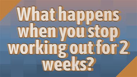 What happens when you stop working out for 2 weeks. .  <a href=http://schrei...
