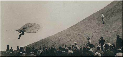 What inspired Lilienthal to fly