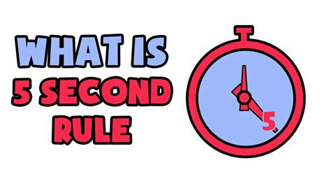 What is 5 Second Rule Explained in 2 min YouTube