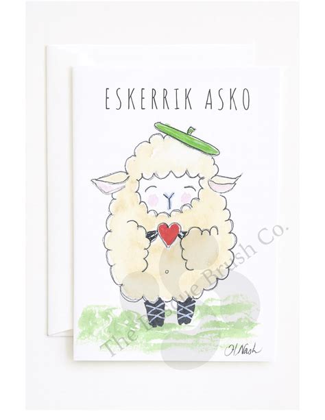 What is Basque for thank you