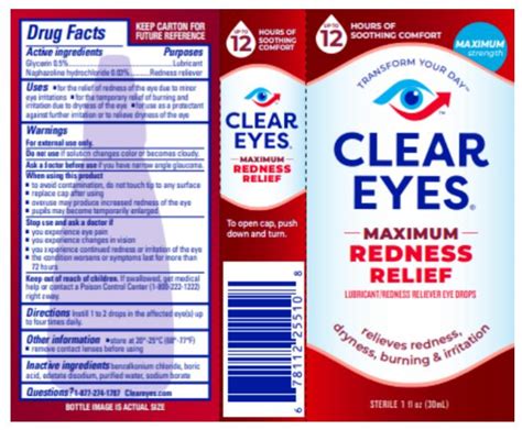 What is Clear Eyes Redness Relief: Uses, Warnings & Interactions