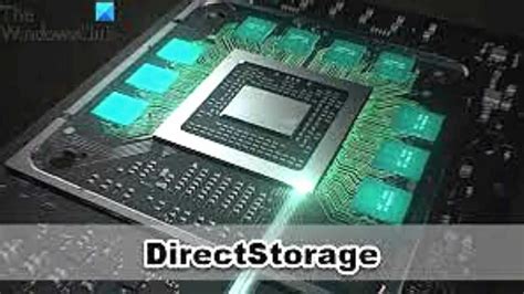 What is DirectStorage in Windows 11 and How will it change the future of gaming 