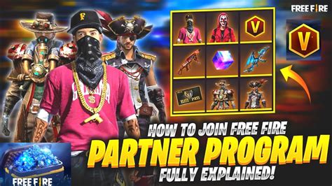 What is Free Fire Partner Program and how to join it 