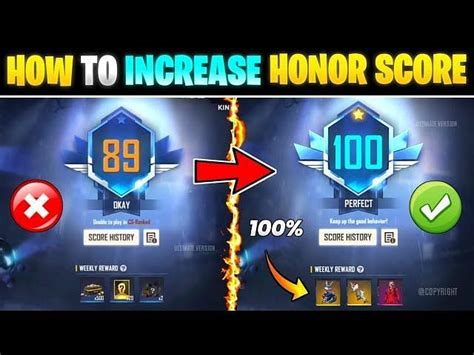 What is Honor Score in Free Fire MAX Explained