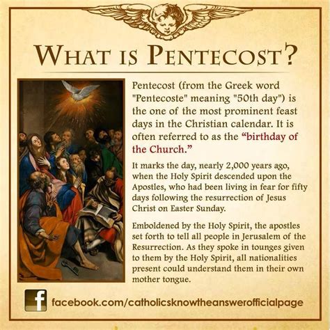 What is Pentecost? Meaning of Pentecost Sunday 2024 - Christianity.com