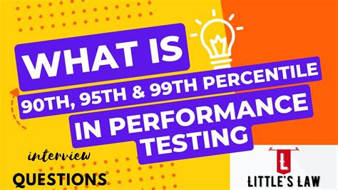 What is Percentile in Performance testing 90thpercentile
