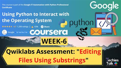 What is Qwiklabs? - Managing Files with Python Coursera