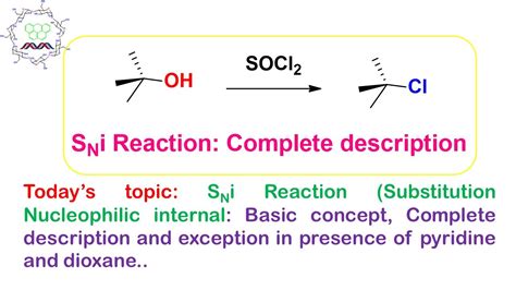 What is SNi reaction explain with example? – Wisdom-Advices