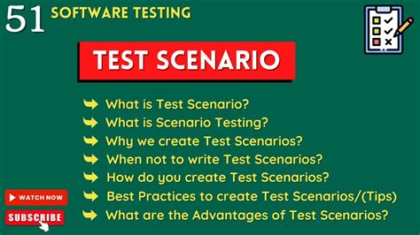 What is Test Scenario in Software Testing (Examples)