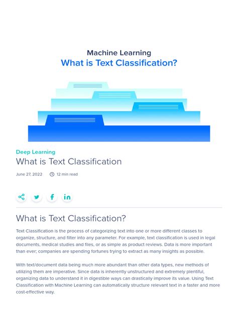 What is Text Classification Exxact