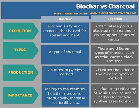 What is The Difference between Charcoal and Biochar?