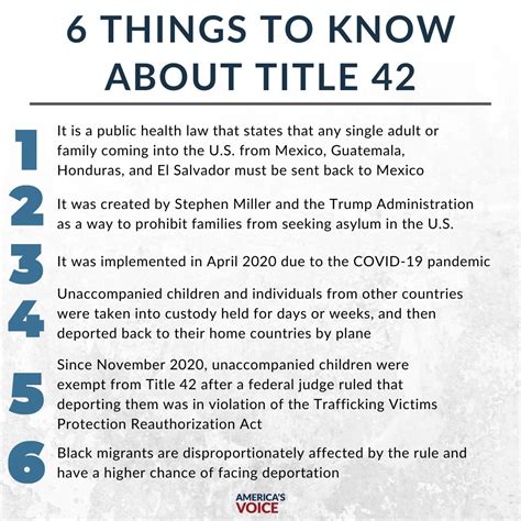 What is Title 42 and how has it curbed migration?