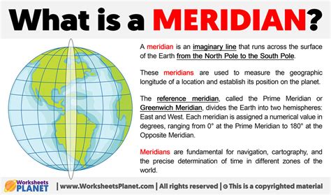 What is a Meridian Definition of Meridian