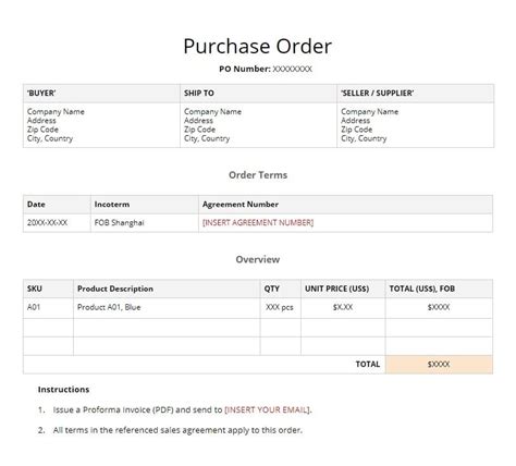 What is a Purchase Order and Proforma Invoice?