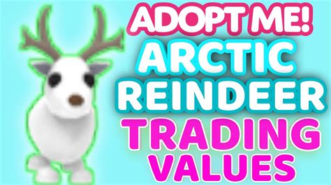 What is a arctic reindeer worth in adopt me. Will reindeer come back to Adopt Me? The Reindeer is a limited rare pet in Adopt Me! that players could obtain from the 2019 Advent Calendar during the 2019 Christmas Event on Christmas Day (Day 25). It is no longer available and can only be obtained through trading. Is a turtle worth a arctic reindeer? Value-wise, no. Demand-wise, yes. 
