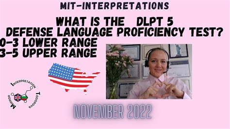 What is a bilingual Defense Language Proficiency Test 5 or DLPT