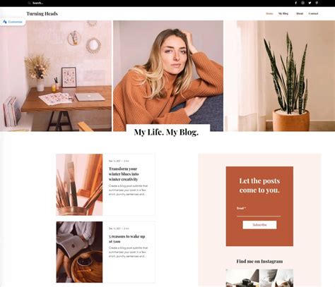 What is a blog example