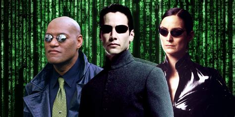 The Matrix Trilogy: Character List | SparkNotes Start your 7-day FREE trial now! The Matrix Trilogy The Wachowskis Study Guide Summary Plot Overviews Characters Character List Neo (a.k.a. the One, a.k.a. Thomas A. Anderson) Morpheus Trinity Agent Smith The Oracle Literary Devices Philosophical Influences Film and Literary References. 