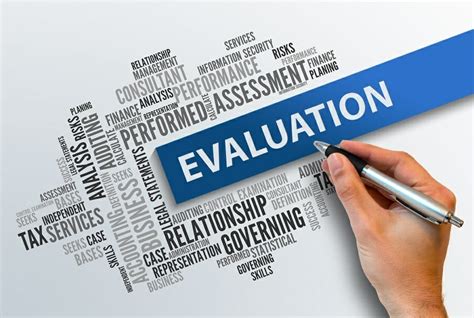 Evaluation is important, but at the same time, you have