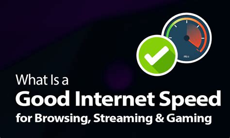 What is a good internet speed for gaming. Aug 16, 2023 · For two or more users who regularly stream high definition or 4K video, use videoconferencing, participate in online gaming, or work from home, a good internet speed of 12 to 25 Mbps makes the ... 