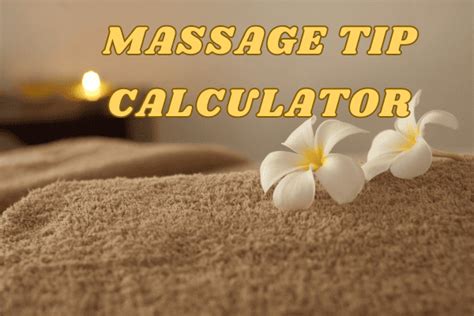 What is a good tip for massage